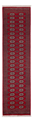 Runner Pakistanska mattan - 306 x 77 cm - röd