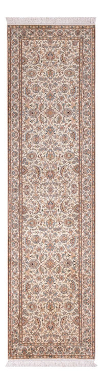 Runner Sidenmatta - Kashmir Silk - 307 x 77 cm - beige