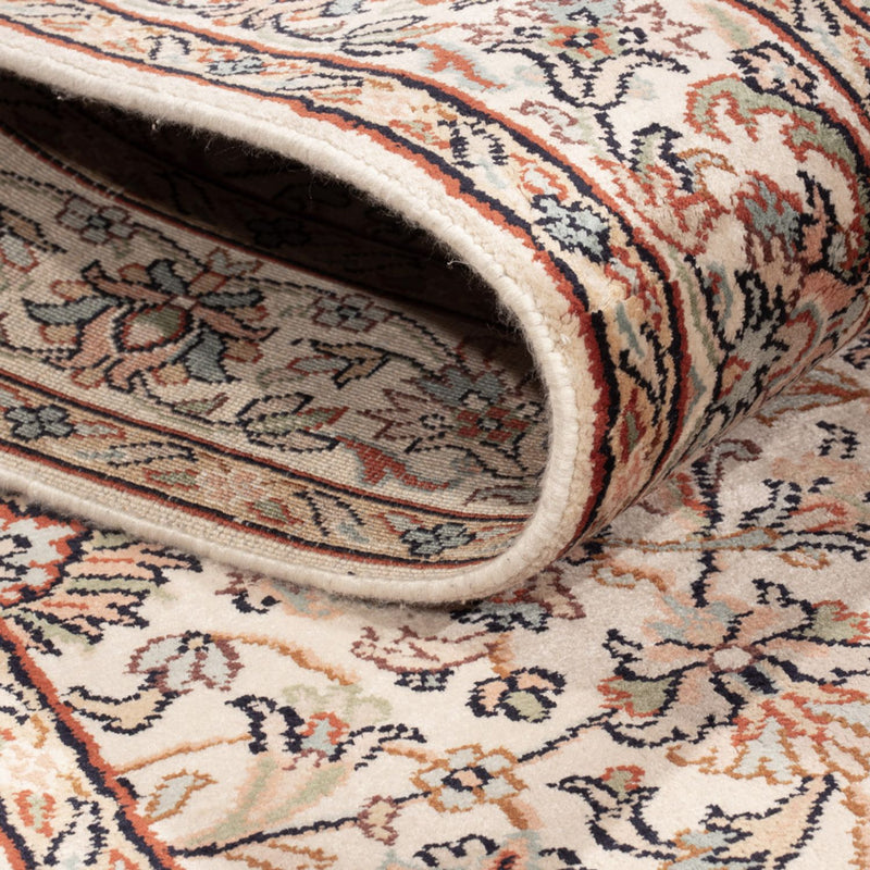 Runner Sidenmatta - Kashmir Silk - 307 x 77 cm - beige