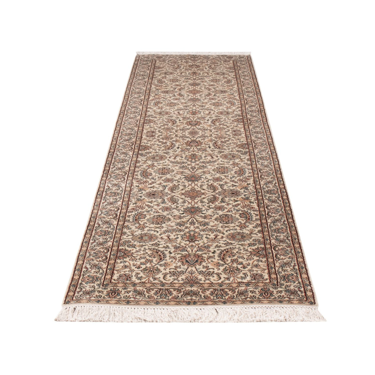 Runner Sidenmatta - Kashmir Silk - 307 x 77 cm - beige