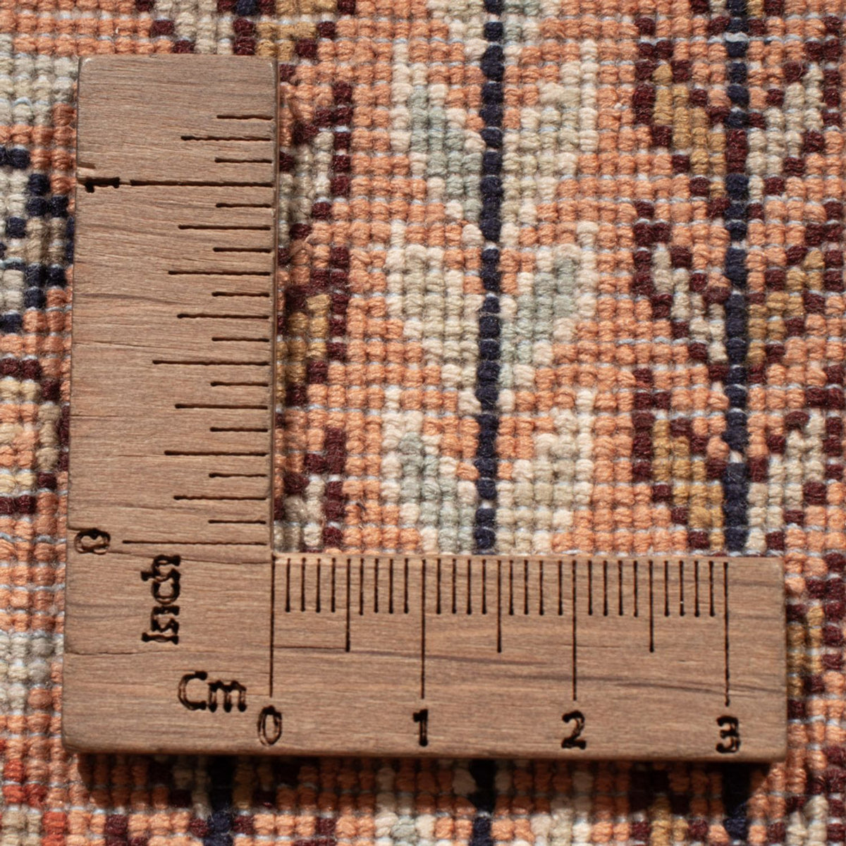 Runner Sidenmatta - Kashmir Silk - 304 x 79 cm - mörk beige