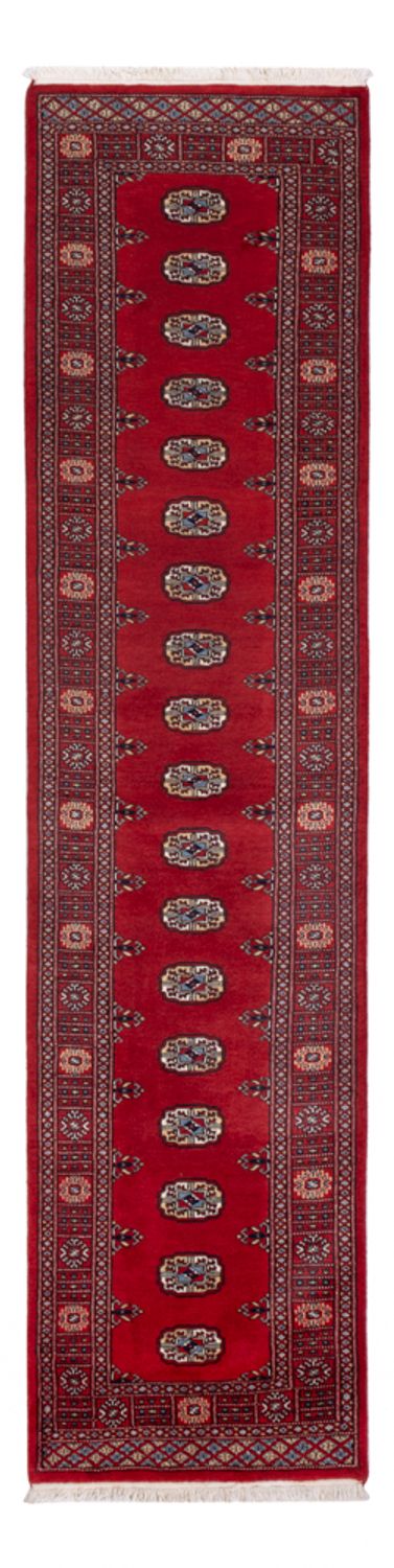 Runner Pakistanska mattan - 331 x 77 cm - röd