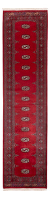 Runner Pakistanska mattan - 331 x 81 cm - röd