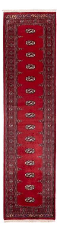 Runner Pakistanska mattan - 331 x 81 cm - röd