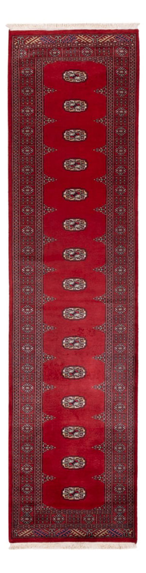 Runner Pakistanska mattan - 331 x 81 cm - röd