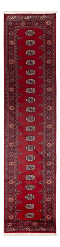 Runner Pakistanska mattan - 343 x 77 cm - röd