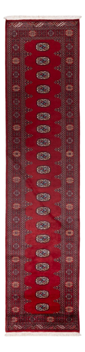 Runner Pakistanska mattan - 343 x 77 cm - röd