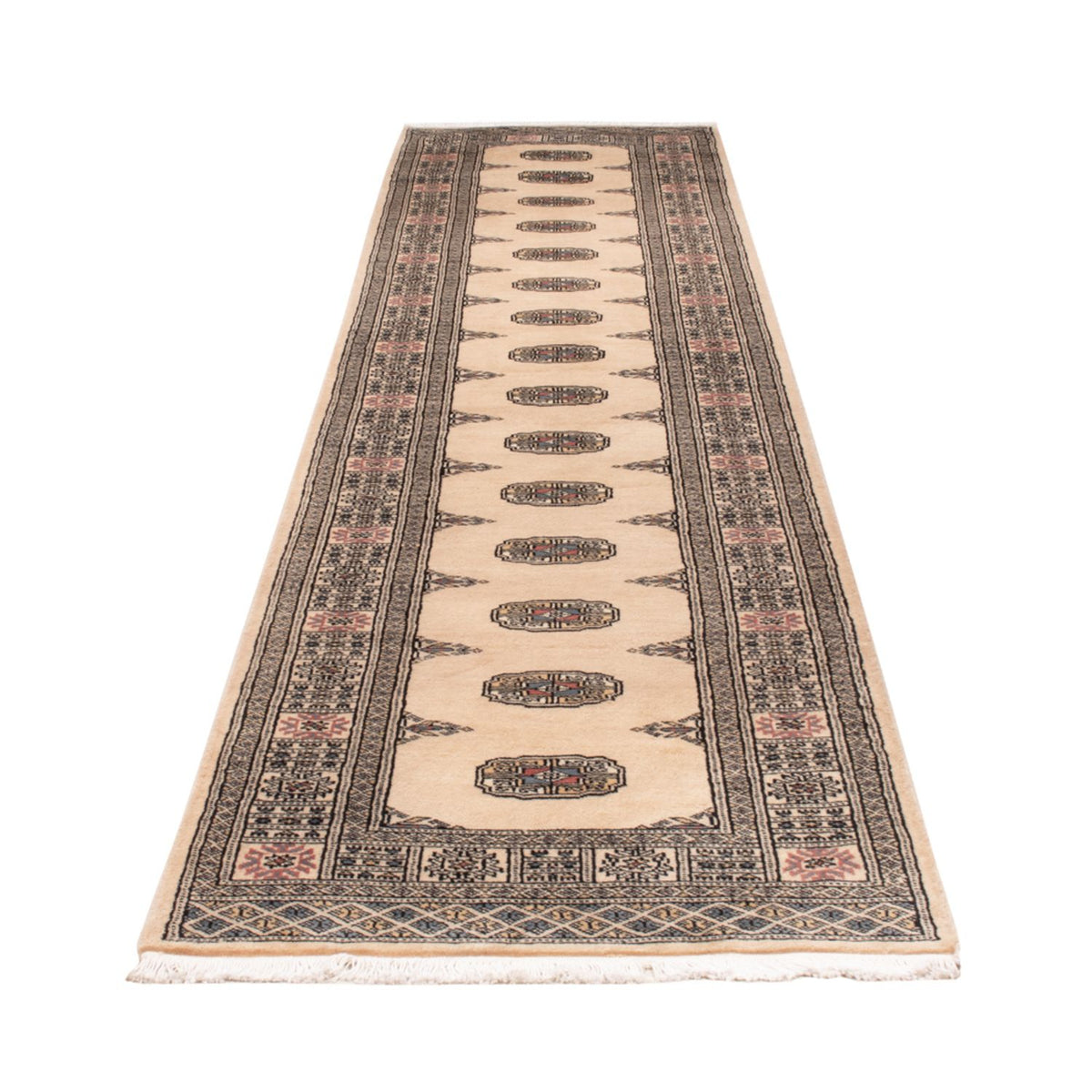 Runner Pakistanska mattan - 358 x 80 cm - beige