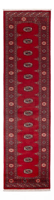 Runner Pakistanska mattan - 322 x 79 cm - röd