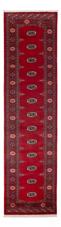 Runner Pakistanska mattan - 322 x 79 cm - röd