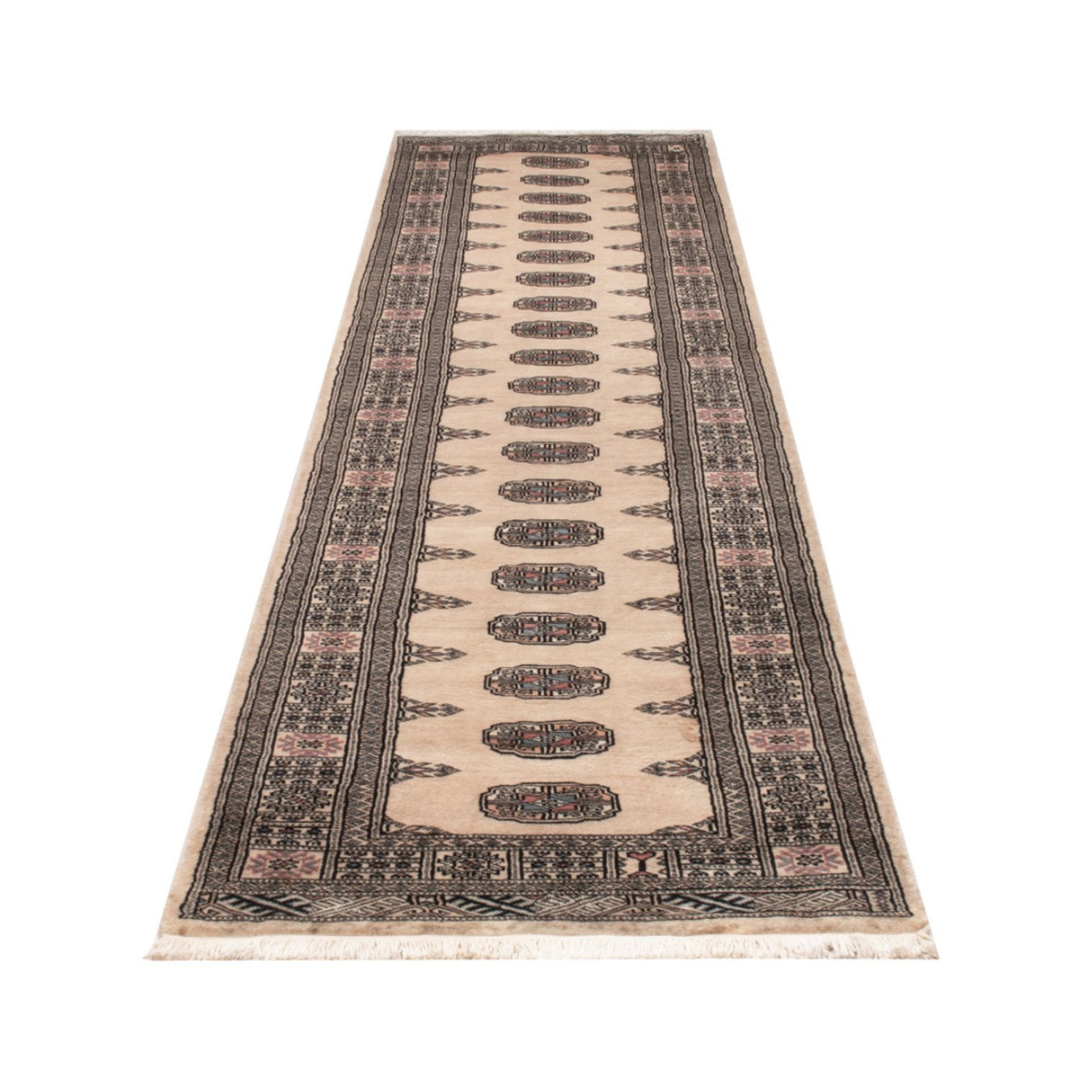 Runner Pakistanska mattan - 341 x 77 cm - beige