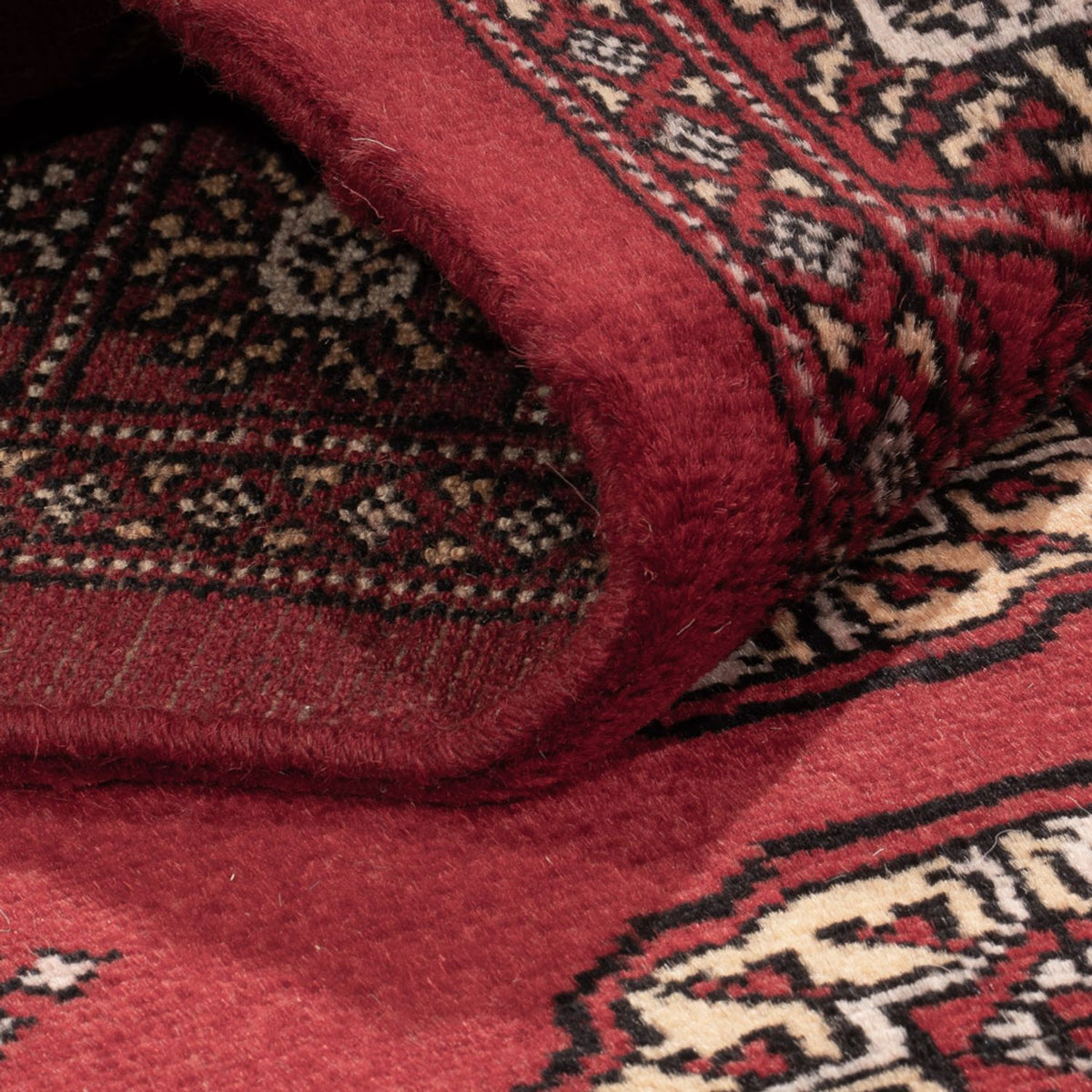 Runner Pakistanska mattan - 286 x 79 cm - röd