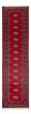 Runner Pakistanska mattan - 311 x 78 cm - röd