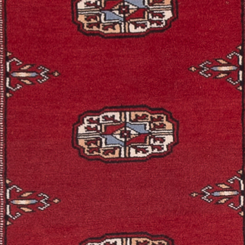 Runner Pakistanska mattan - 305 x 77 cm - röd