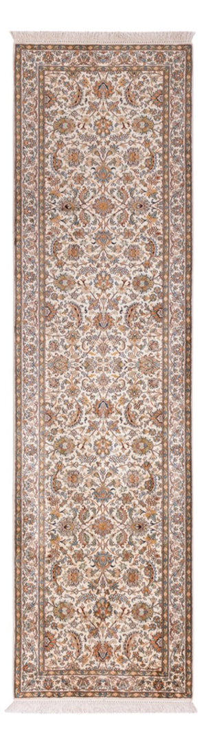 Runner Sidenmatta - Kashmir Silk - 308 x 80 cm - beige