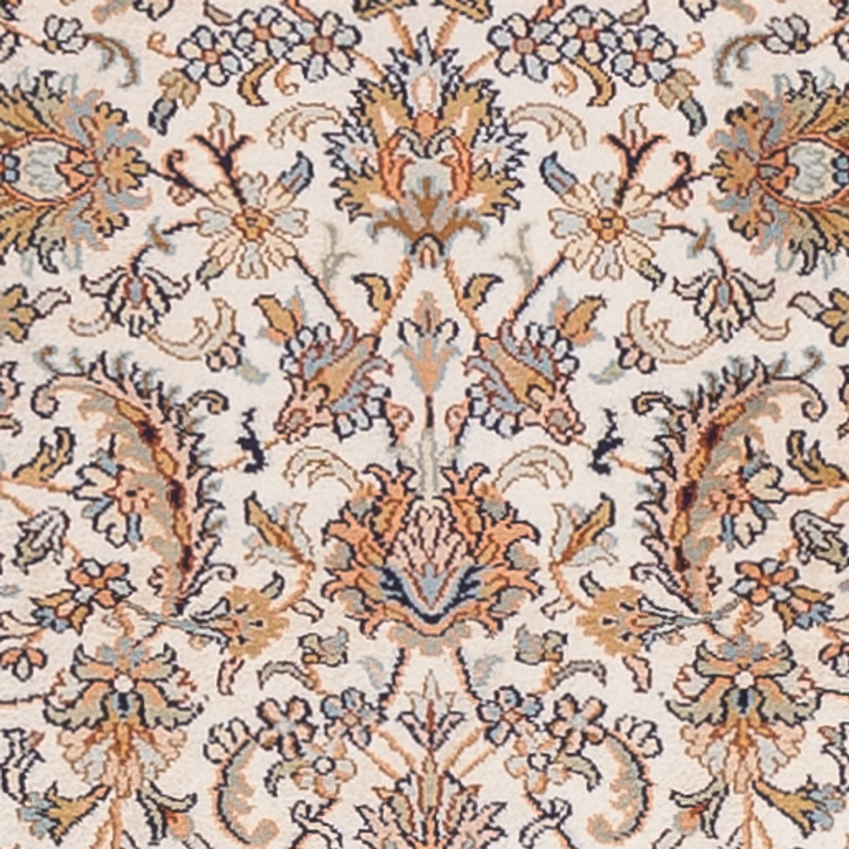 Runner Sidenmatta - Kashmir Silk - 308 x 80 cm - beige