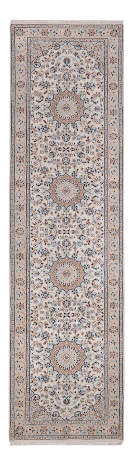 Runner Orientalisk matta - Nain - Indus - 307 x 80 cm - beige