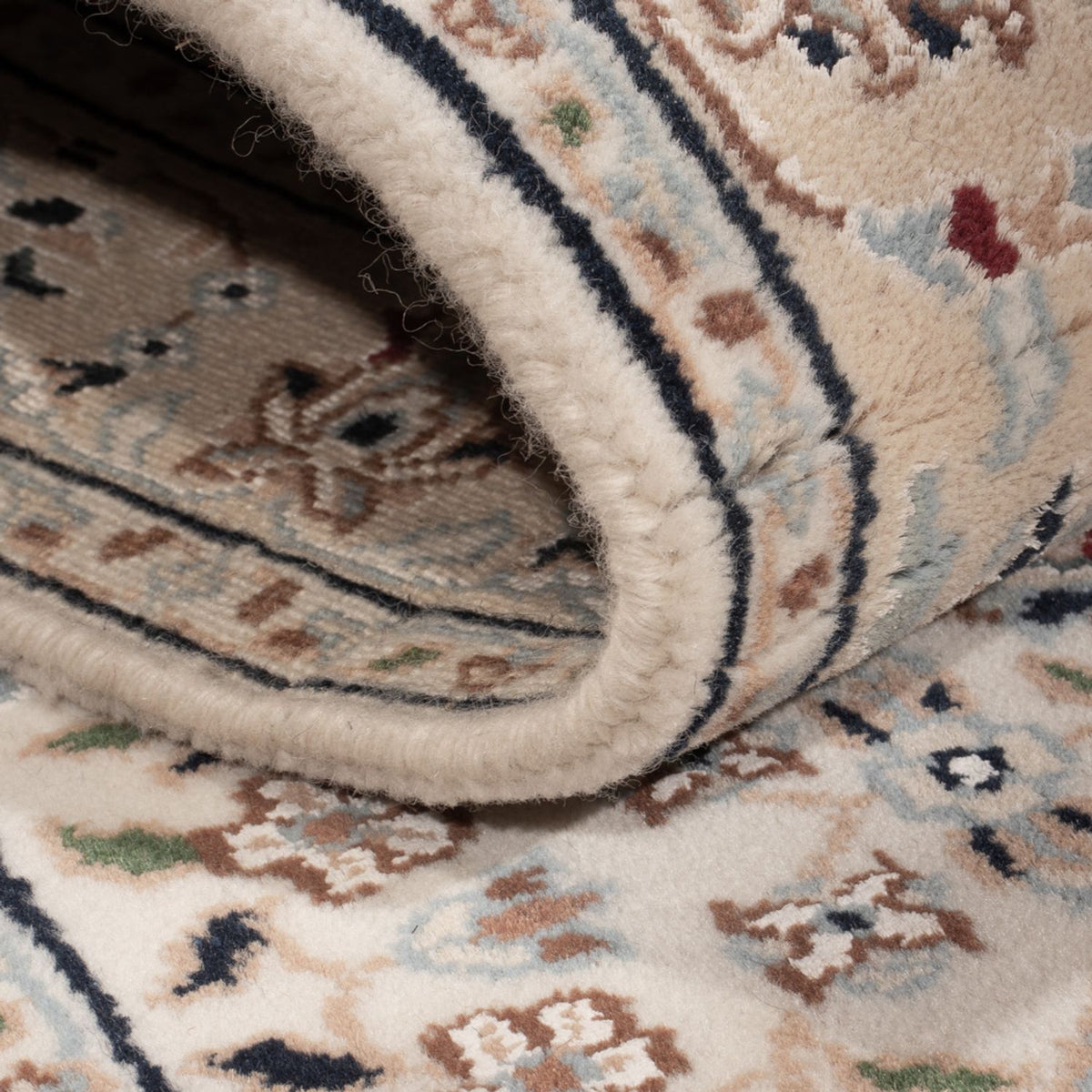 Runner Orientalisk matta - Nain - Indus - 307 x 80 cm - beige