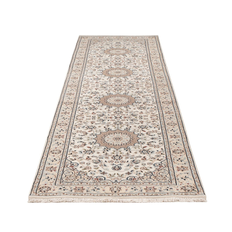 Runner Orientalisk matta - Nain - Indus - 307 x 80 cm - beige
