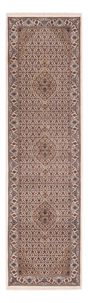 Runner Orientaliska mattor - Tabriz - 315 x 84 cm - mörk beige