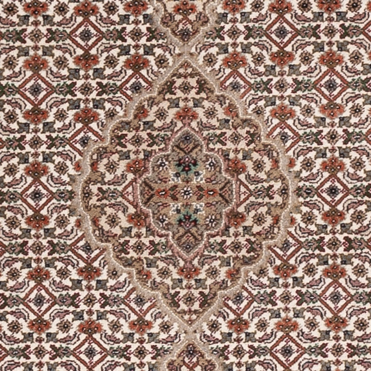 Runner Orientaliska mattor - Tabriz - 315 x 84 cm - mörk beige