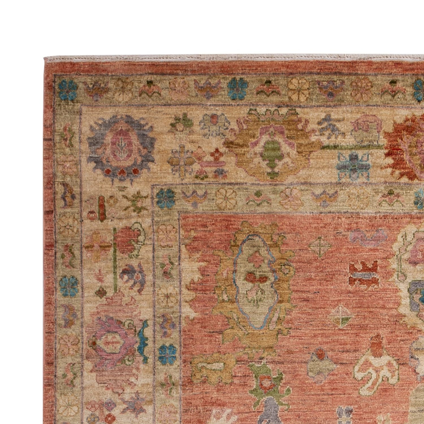 Ushak Mattan 242x175cm - Oriental Carpet