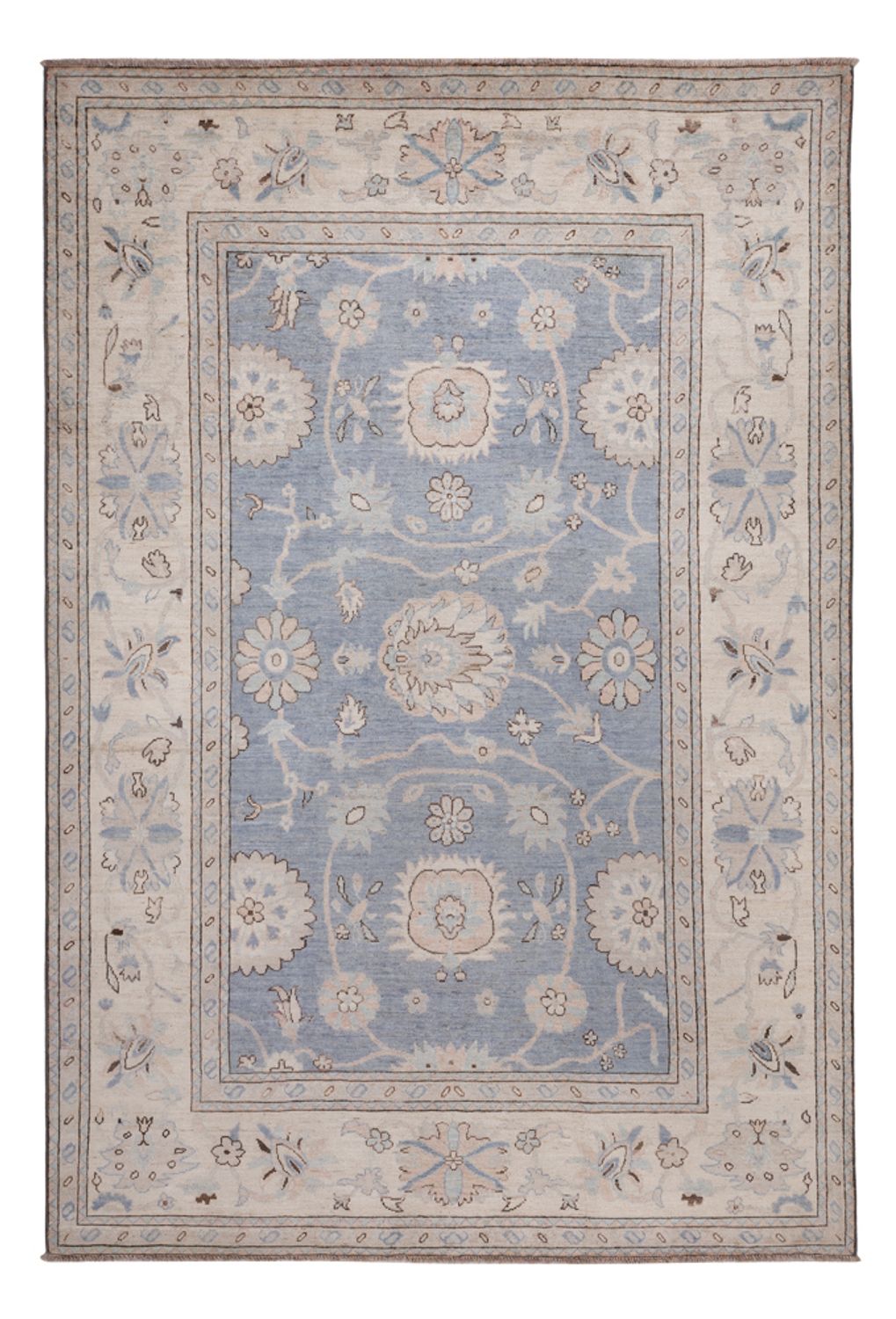 Ziegler Carpet - Usak - 301 x 206 cm - ljusblå