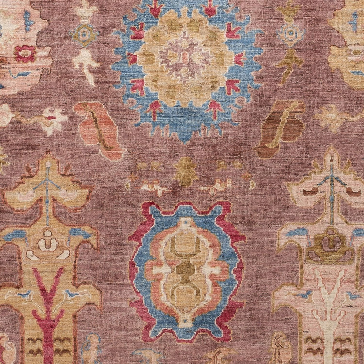 Ziegler Carpet - Usak - 277 x 203 cm - mörkröd