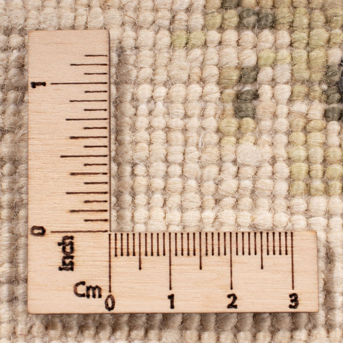 Designermatta - 348 x 243 cm - grädde