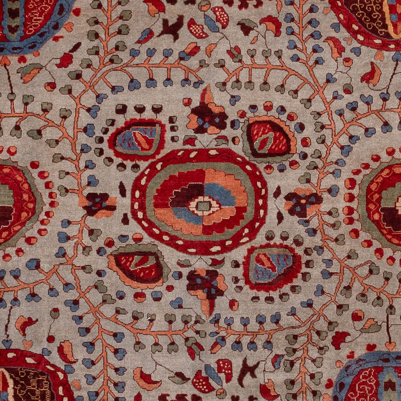 Designermatta - 380 x 271 cm - röd