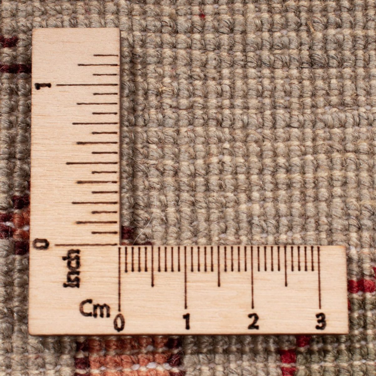 Designermatta - 380 x 271 cm - röd