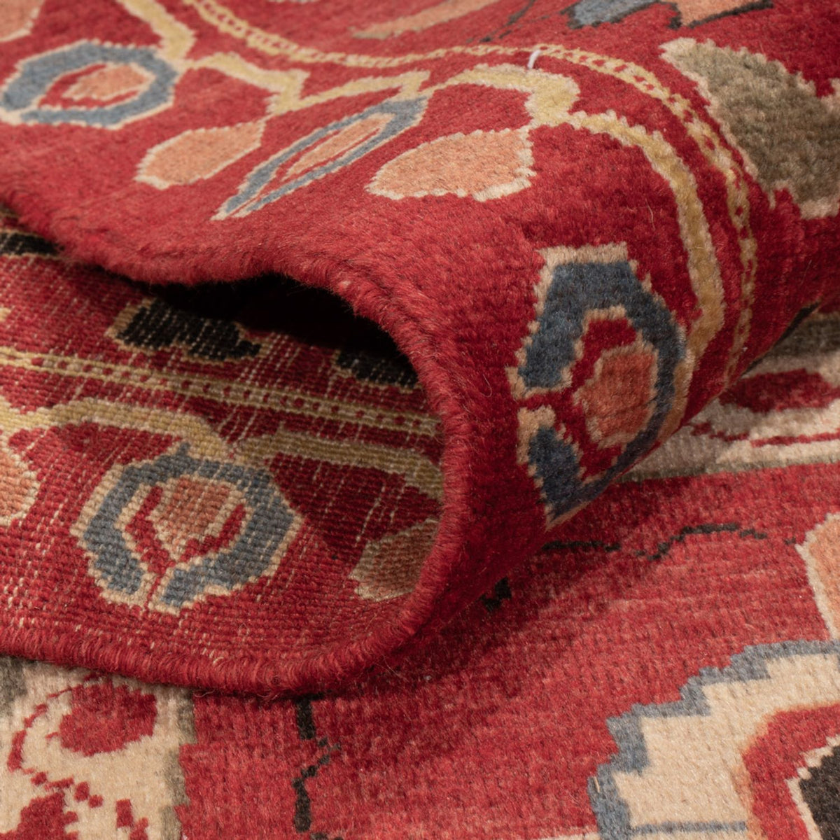 Designermatta - 350 x 260 cm - röd