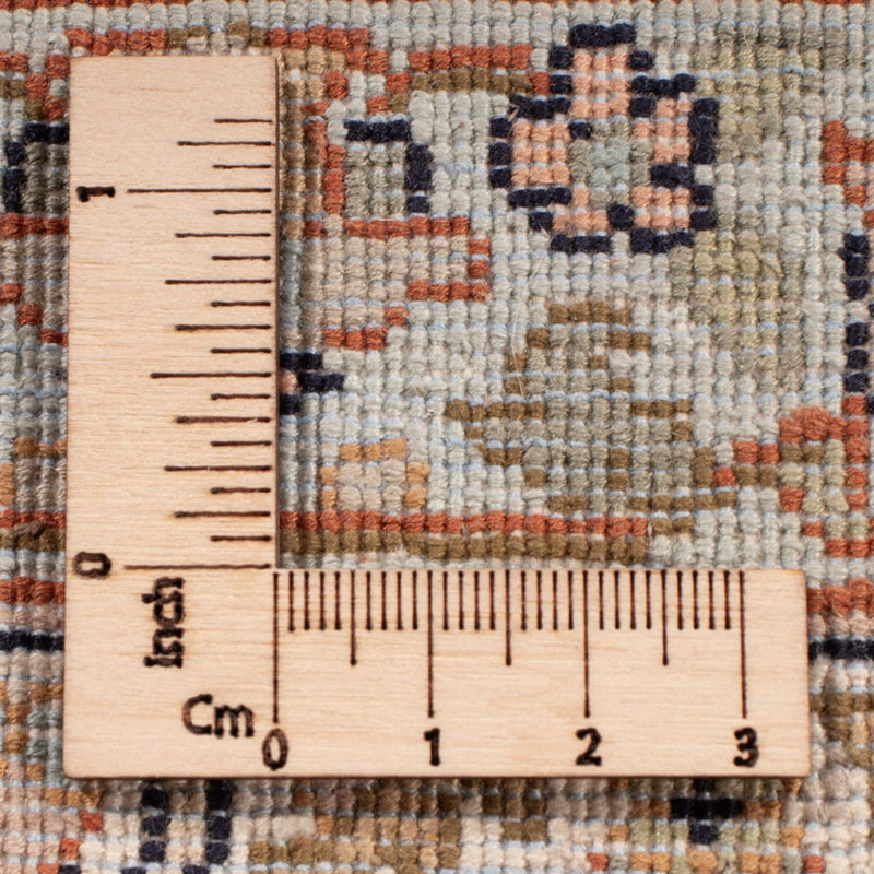 Sidenmatta - Kashmir Silk - 378 x 273 cm - mörk beige