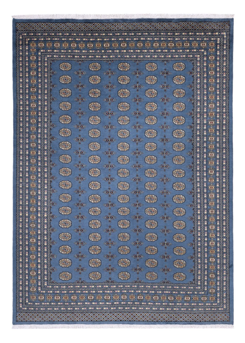Afghansk matta - Bukhara - 344 x 248 cm - blå