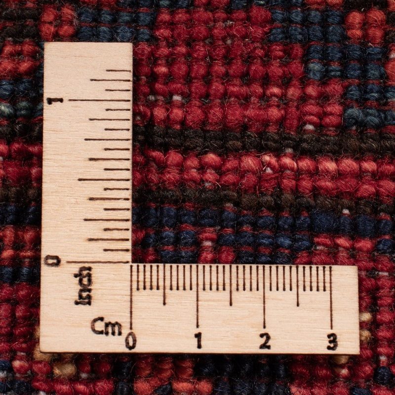 Afghansk matta - 346 x 256 cm - röd