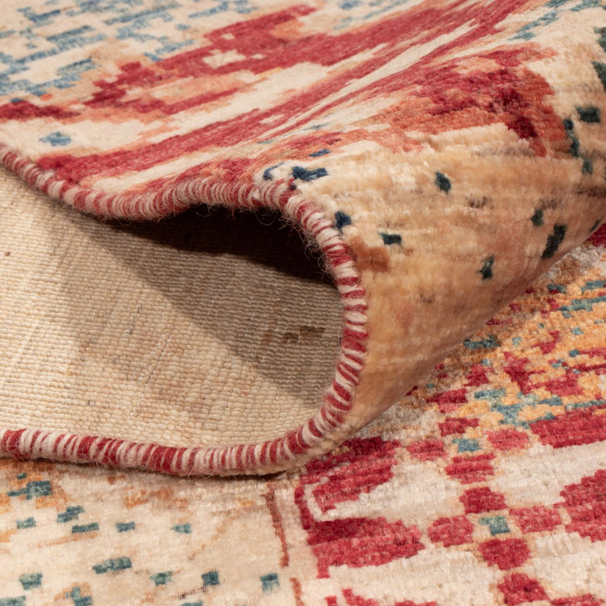 Designermatta - 340 x 249 cm - flerfärgad