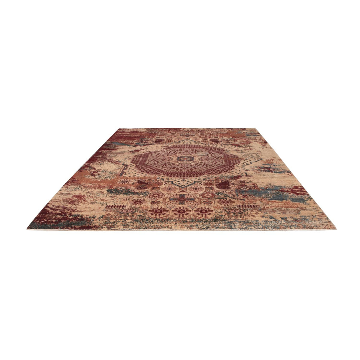 Designermatta - 340 x 249 cm - flerfärgad