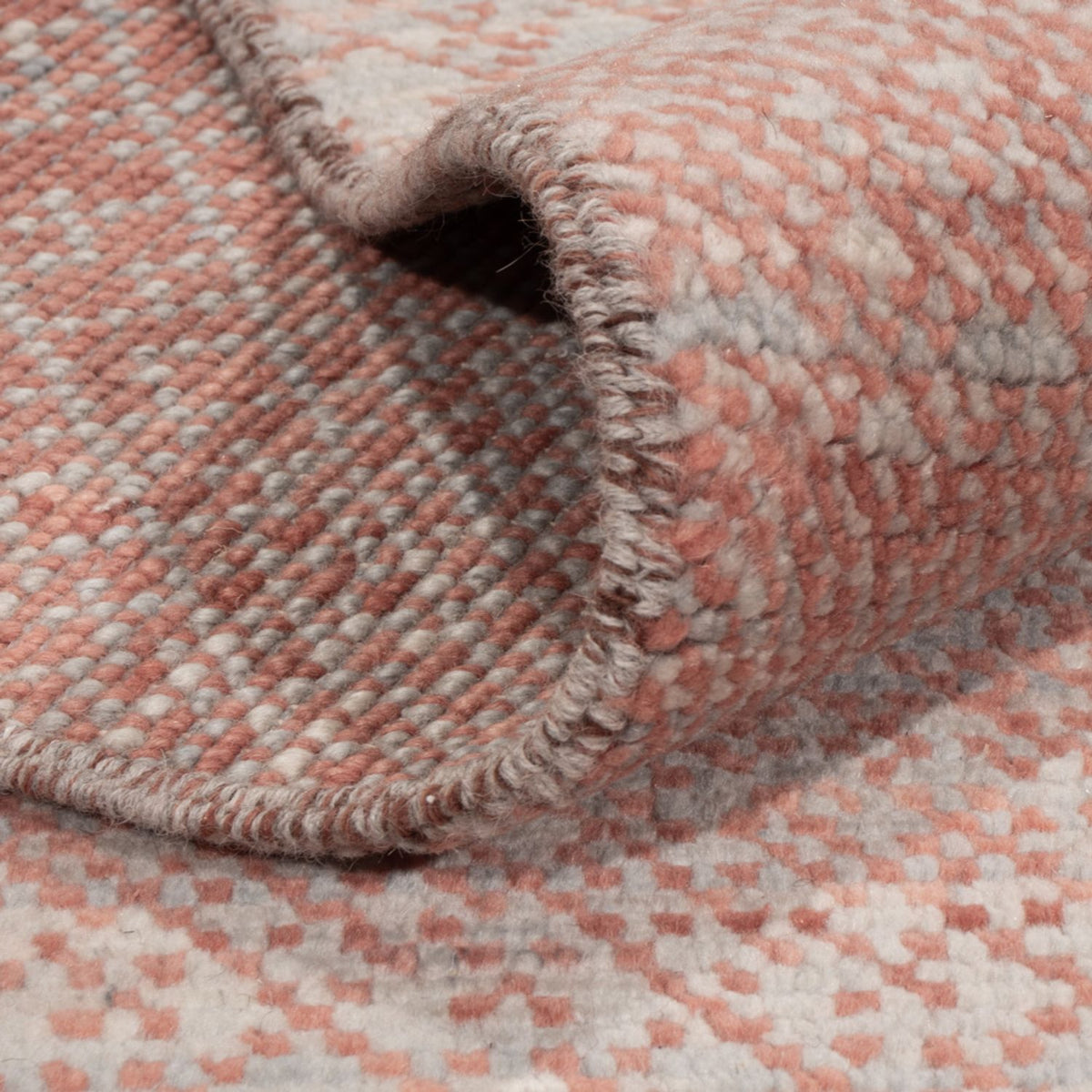 Designermatta - 368 x 276 cm - ljusröd