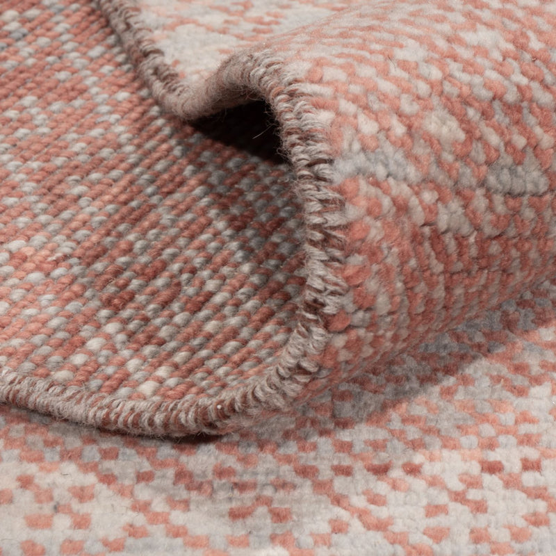 Designermatta - 368 x 276 cm - ljusröd