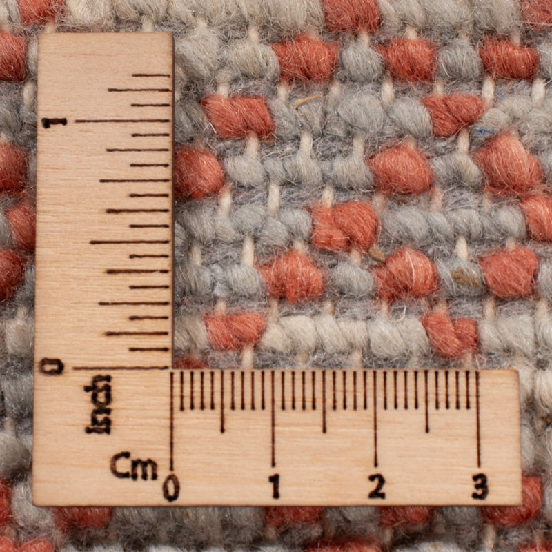 Designermatta - 368 x 276 cm - ljusröd