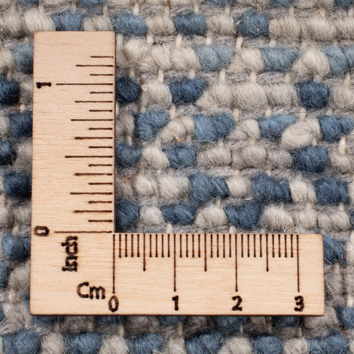 Designermatta - 365 x 277 cm - ljusblå