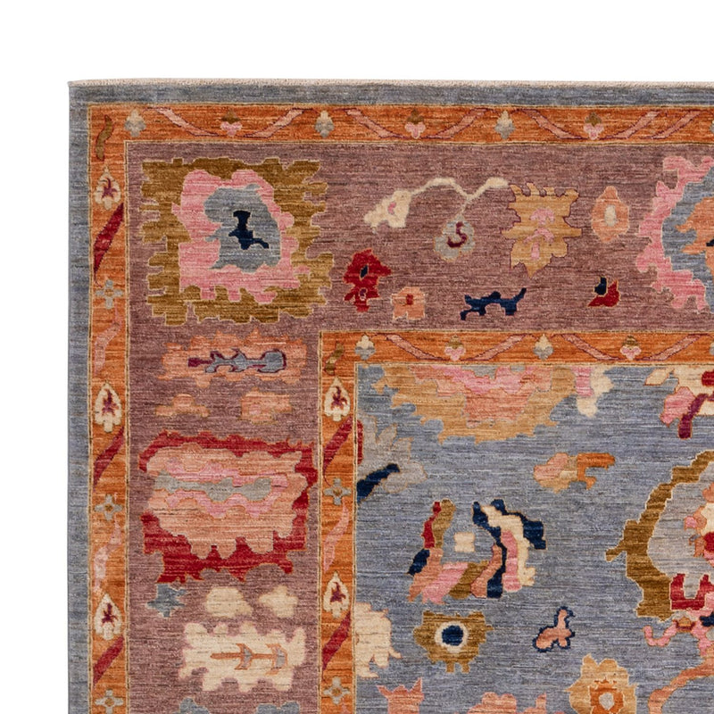 Ziegler Carpet - Usak - 357 x 290 cm - ljusblå