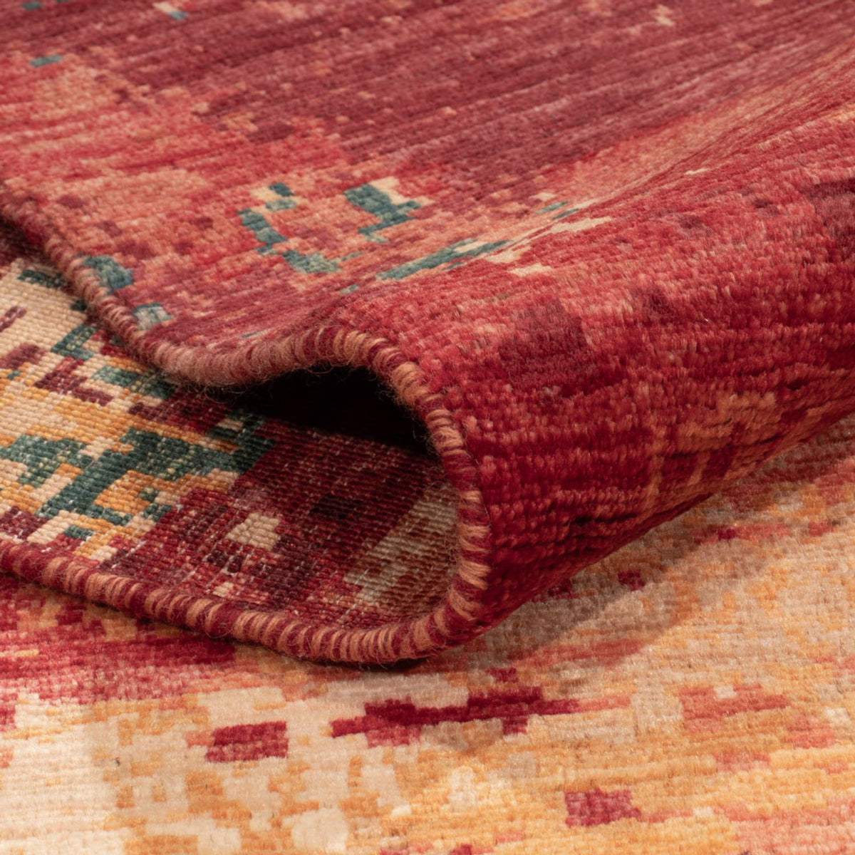 Designermatta - 335 x 246 cm - flerfärgad