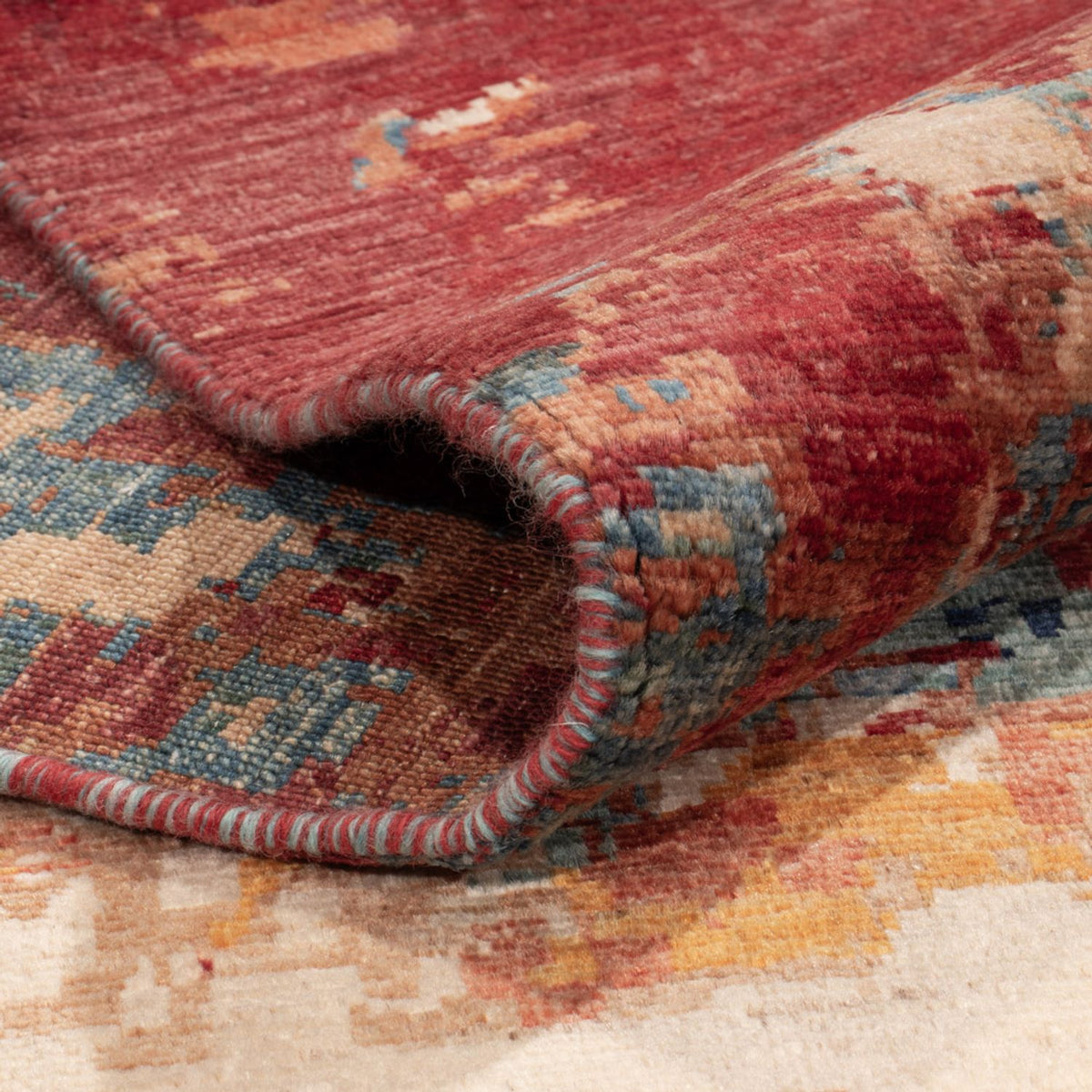 Designermatta - 340 x 253 cm - flerfärgad