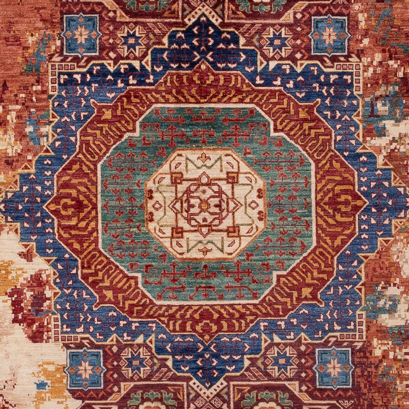 Designermatta - 346 x 245 cm - flerfärgad