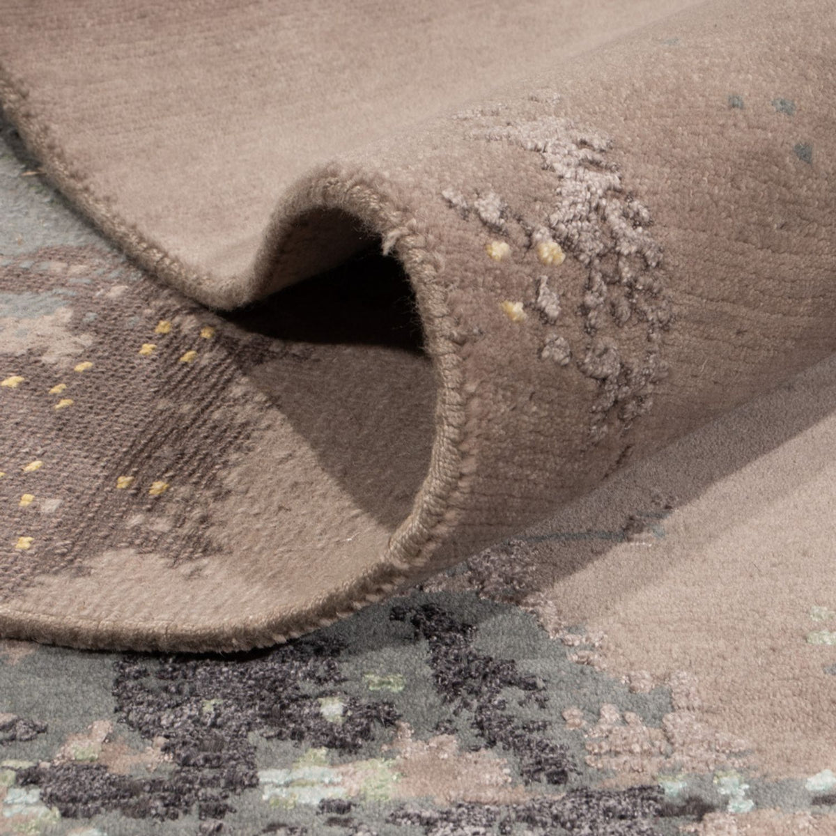 Designermatta - 354 x 256 cm - flerfärgad