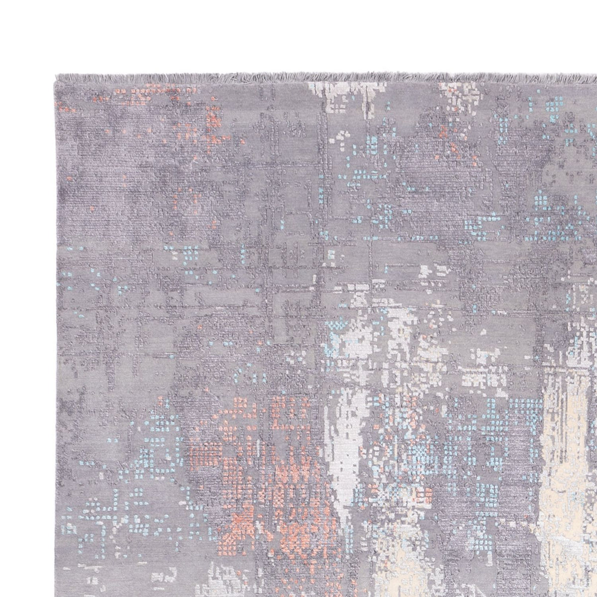 Designermatta - 359 x 254 cm - grädde