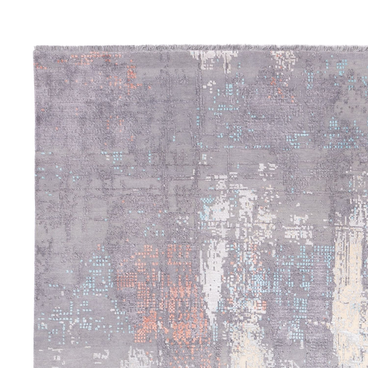 Designermatta - 359 x 254 cm - grädde