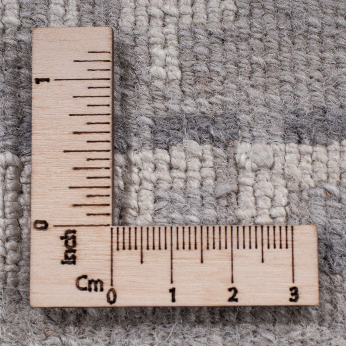 Designermatta - 353 x 250 cm - ljusgrå