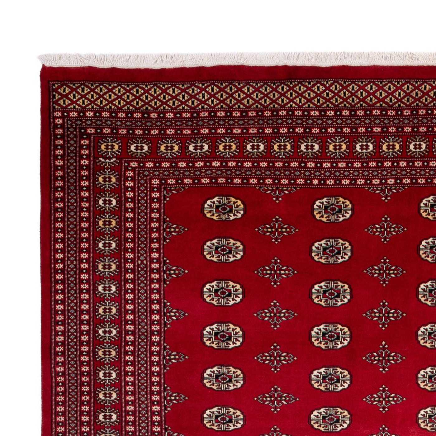 Afghansk matta - Bukhara - 369 x 275 cm - röd